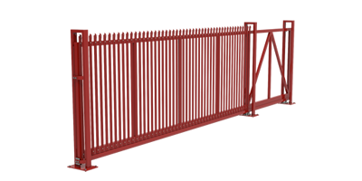 Steel Palisade Gates