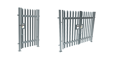 Steel Palisade Gates